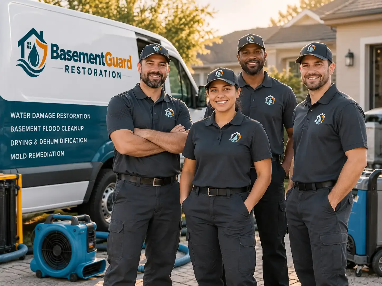 Basement Water Damage Restoration company in Hanna, OK